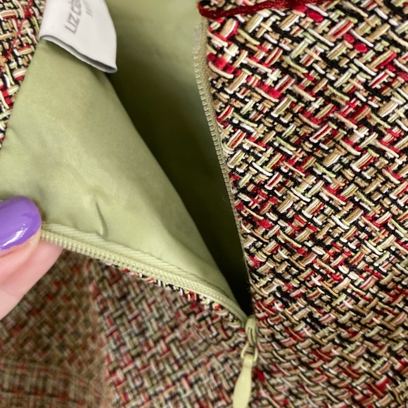 Liz Claiborne Twill Skirt Suit Size 6 - Picture 4 of 8